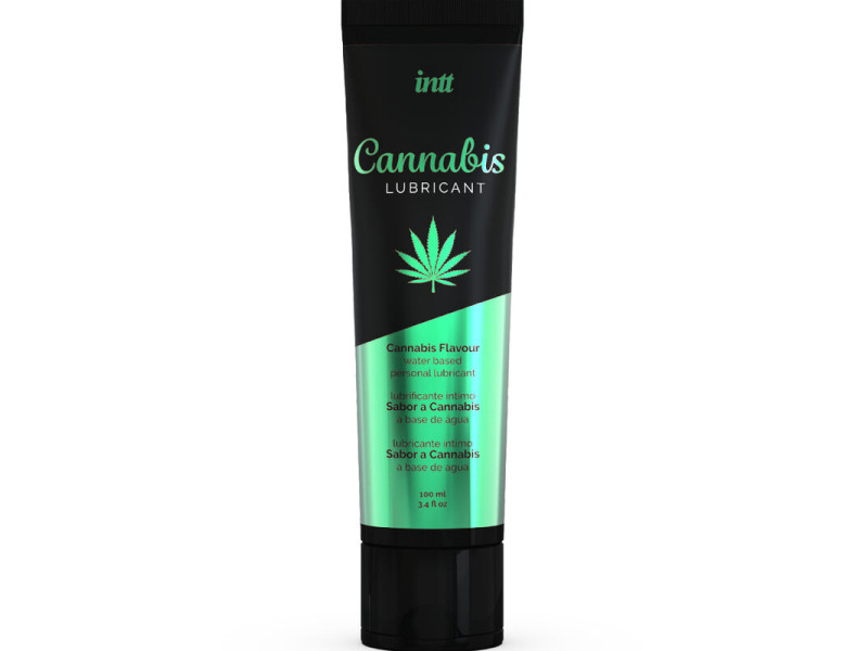 INTT LUBRICANTS - WATER-BASED INTIMATE LUBRICANT WITH CANNABIS FLAVOR