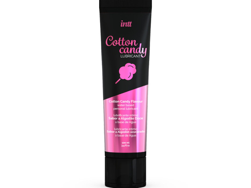 INTT LUBRICANTS - INTIMATE WATER-BASED LUBRICANT DELICIOUS COTTON SWEET FLAVOR