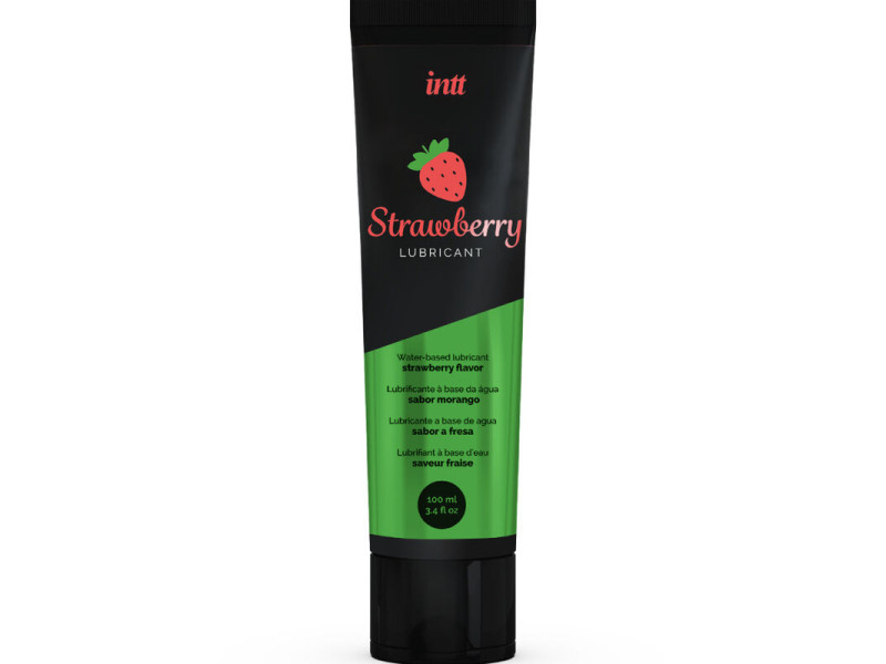 INTT LUBRICANTS - INTIMATE WATER-BASED LUBRICANT STRAWBERRY FLAVOR