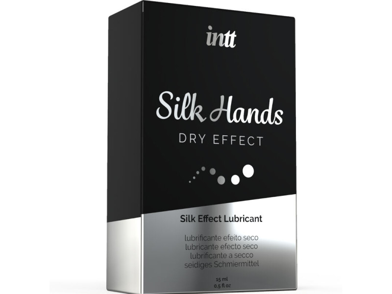 INTT LUBRICANTS - SILK HANDS LUBRICANT CONCENTRATED SILICONE FORMULA 15 ML