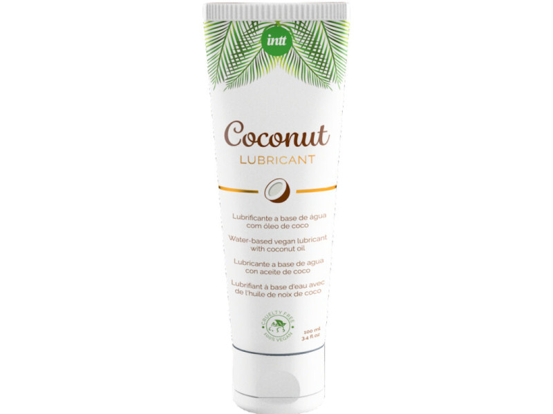 INTT - VEGAN WATER-BASED LUBRICANT WITH INTENSE COCONUT FLAVOR