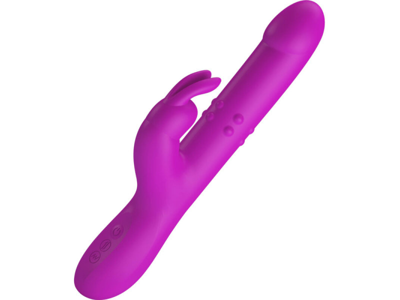 PRETTY LOVE - REESE VIBRATOR WITH PURPLE ROTATION