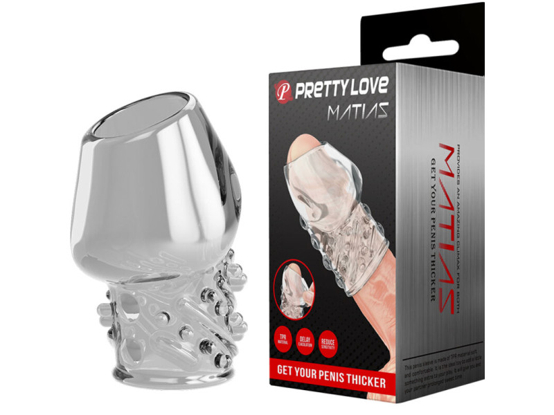 PRETTY LOVE - MATIAS TRANSPARENT PENIS THICKER