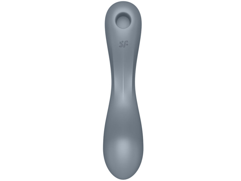 SATISFYER - CURVE TRINITY 1 AIR PULSE VIBRATION GREY