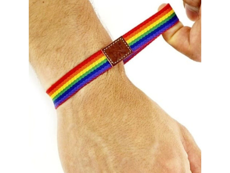 PRIDE - BOY RUBBER BRACELET LUXURY PRIDE