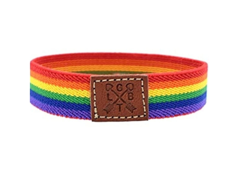 PRIDE - BOY RUBBER BRACELET LUXURY PRIDE