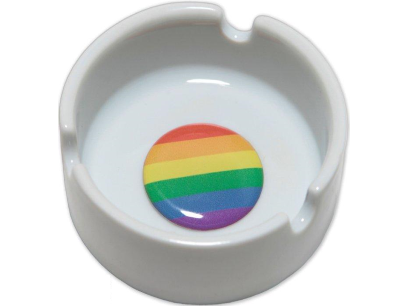 PRIDE - ROUND LGBT FLAG CANDLESTICK 6 mm