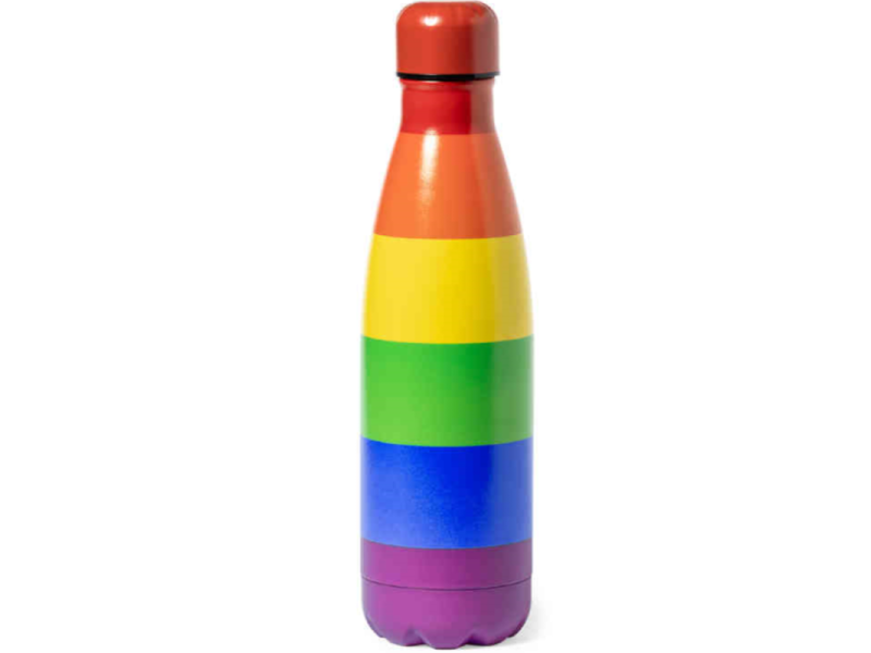 PRIDE - METALLIC HOT WATER HEATER WITH THE LGBT FLAG