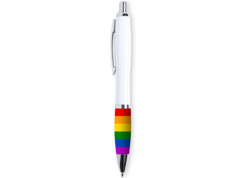 PRIDE - LGBT FLAG WHITE BIROS