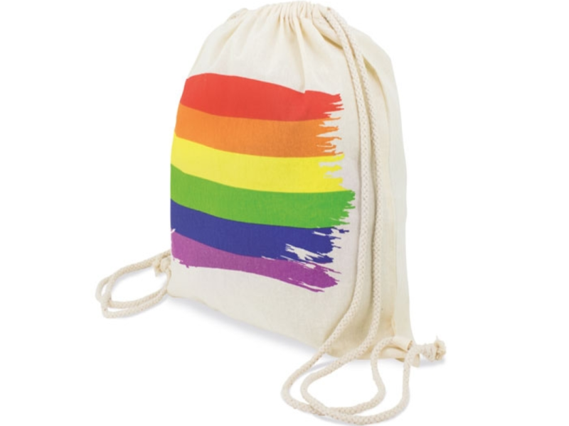 PRIDE - COTTON LGBT FLAG BACKPACK