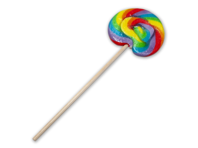 PRIDE - SMALL ROUND LOLLIPOP WITH THE LGBT FLAG /en/pt/en/fr/it/