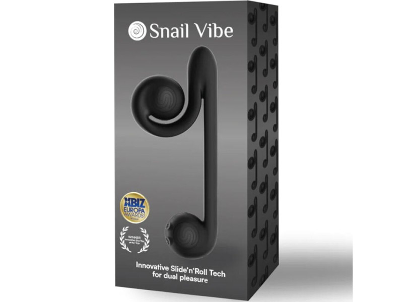 SNAIL VIBE - MULTIACTION VIBRATOR BLACK