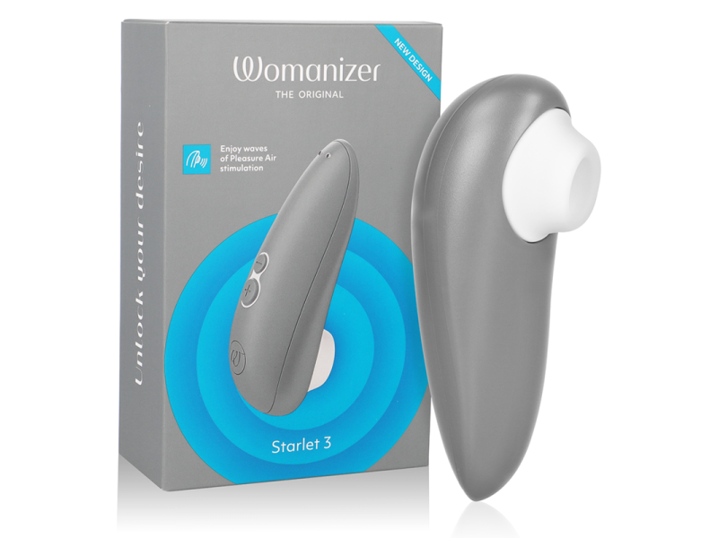 WOMANIZER - STARLET 3 CLITORAL STIMULATOR GRAY