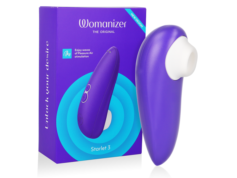 WOMANIZER - STARLET 3 CLITORAL STIMULATOR INDIGO