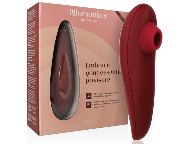 WOMANIZER - CLASSIC 2 CLITORAL STIMULATOR BORDEAUX