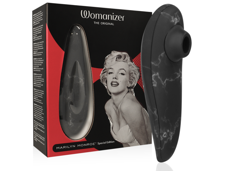 WOMANIZER - MARILYN MONROE CLASSIC 2 CLITORAL STIMULATOR BLACK MARBLE