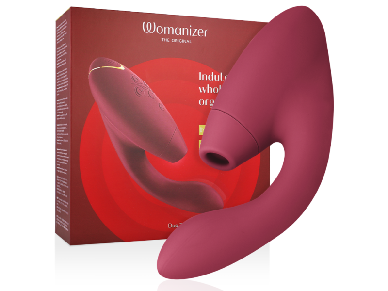 WOMANIZER - DUO 2 STIMULATOR BORDEAUX