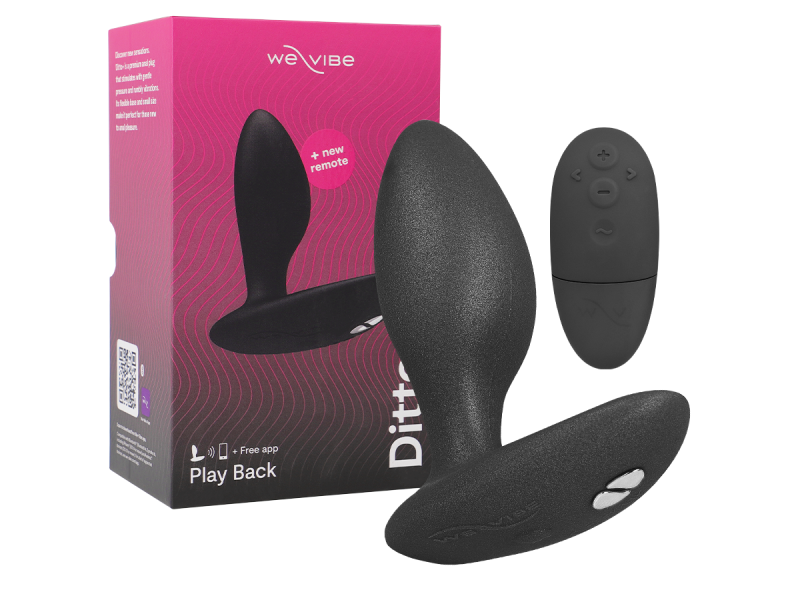 WE-VIBE - VECTOR+ BLACK PROSTATE MASSAGER