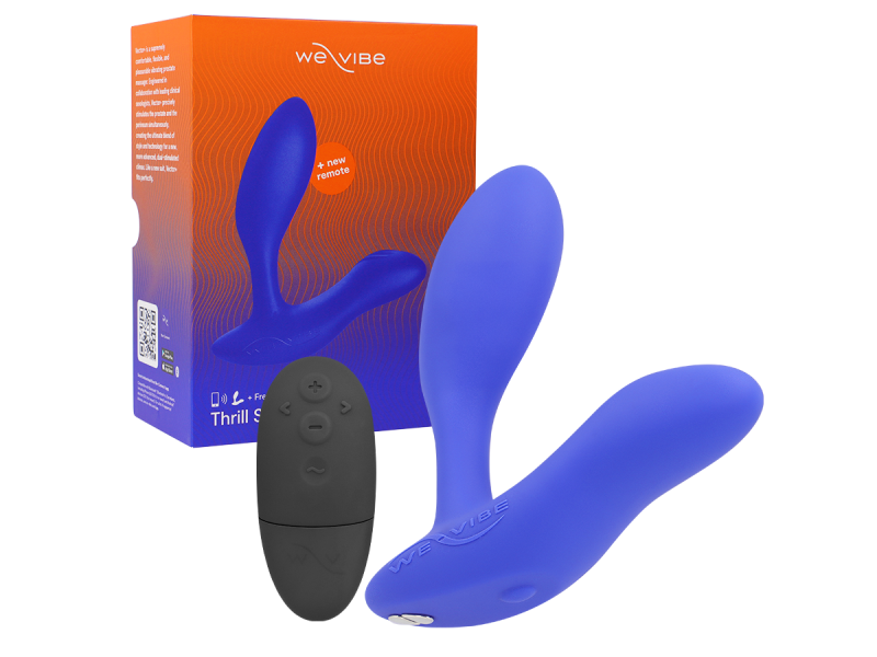 WE-VIBE - VECTOR+ BLUE PROSTATE MASSAGER