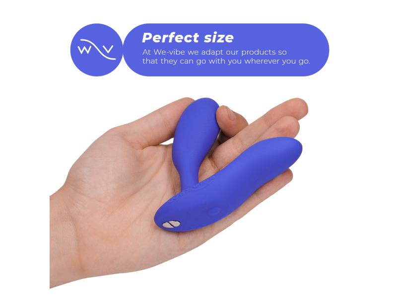 WE-VIBE - VECTOR+ BLUE PROSTATE MASSAGER