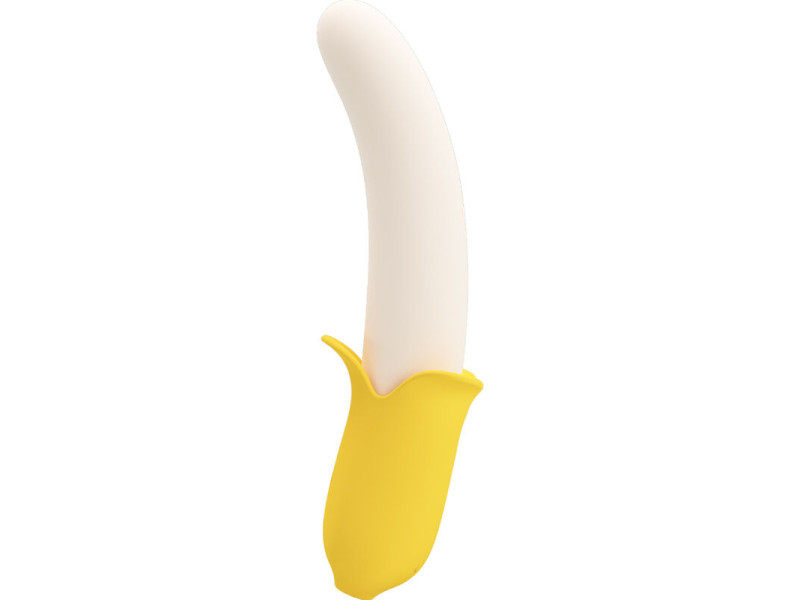 PRETTY LOVE - BANANA GEEK SUPER POWER 7 VIBRATIONS UP&DOWN SILICONE BLACK