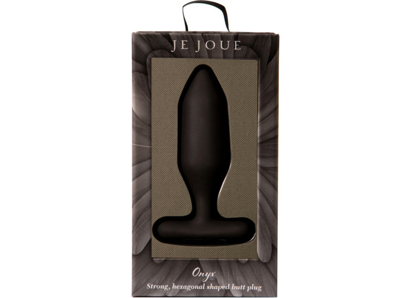 JE JOUE - ONYX ANAL PLUG VIBRATOR BLACK