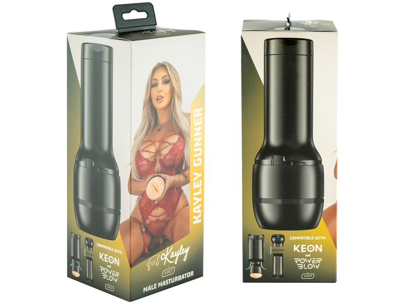 KIIROO - FEEL KAYLEY GUNNER - STARS COLLECTION STROKERS