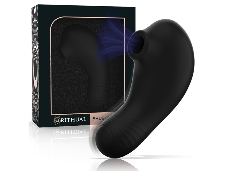 RITHUAL - SHUSHU PRO POCKET CLITORIS STIMULATOR 2 POWERFUL JET MOTORS