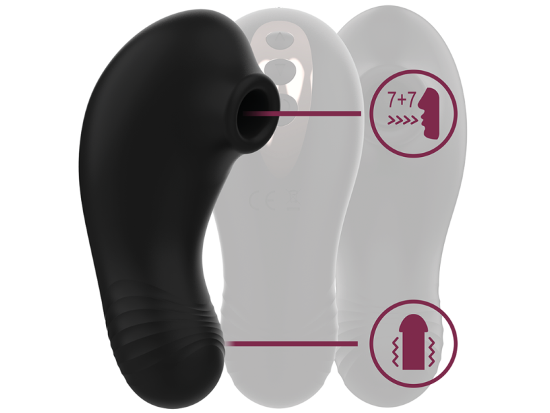 RITHUAL - SHUSHU PRO POCKET CLITORIS STIMULATOR 2 POWERFUL JET MOTORS