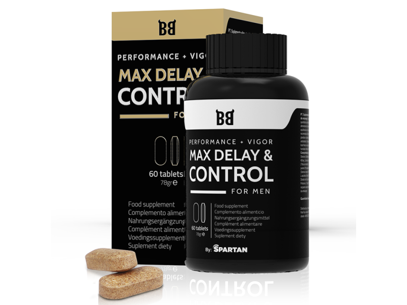 BLACK BULL - MAX DELAY & CONTROL MAXIMUM PERFORMANCE FOR MEN 60 CAPSULES