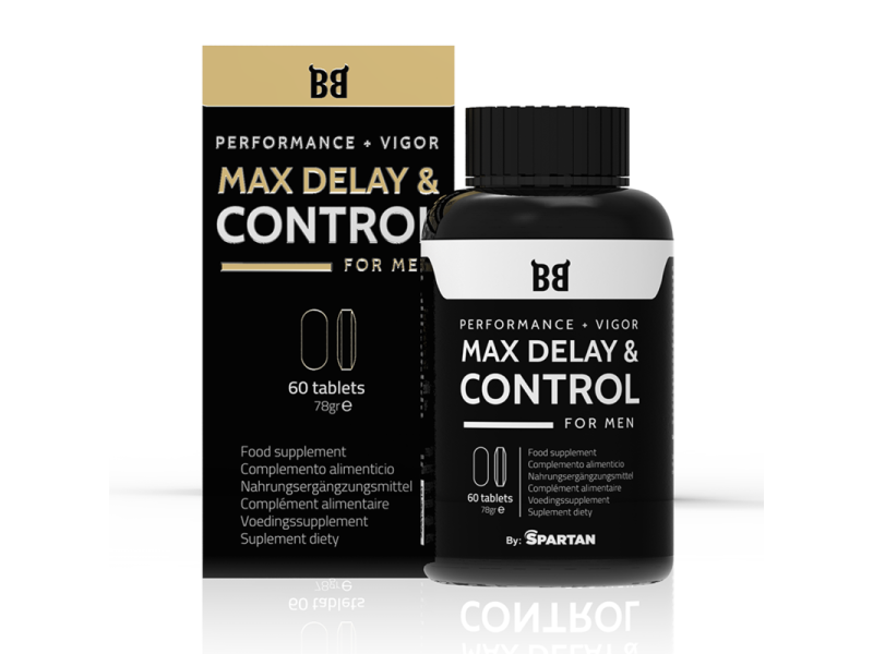 BLACK BULL - MAX DELAY & CONTROL MAXIMUM PERFORMANCE FOR MEN 60 CAPSULES