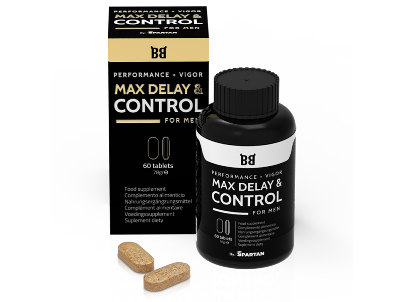 BLACK BULL - MAX DELAY & CONTROL MAXIMUM PERFORMANCE FOR MEN 60 CAPSULES