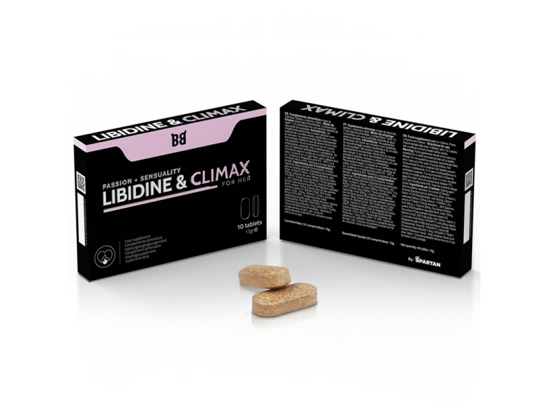 BLACK BULL - LIBIDINE & CLIMAX INCREASE L BIDO FOR WOMEN 10 CAPSULES