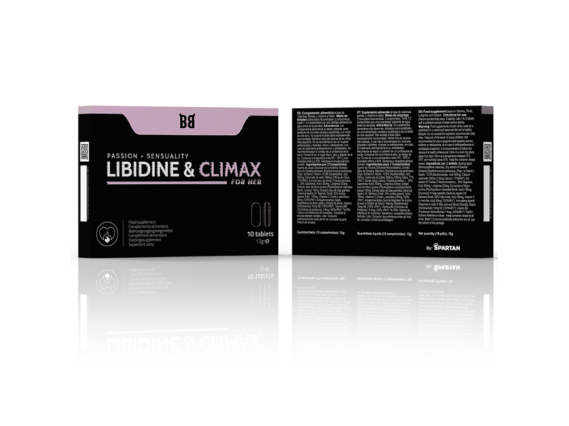 BLACK BULL - LIBIDINE & CLIMAX INCREASE L BIDO FOR WOMEN 10 CAPSULES