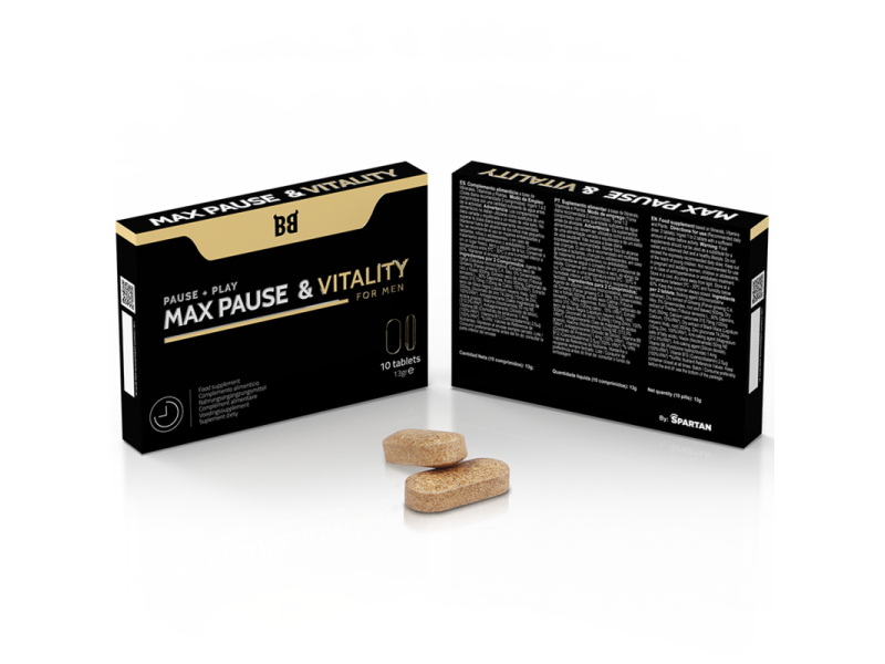 BLACK BULL - MAX PAUSE & VITALITY RETARDANT FOR MEN 10 CAPSULES