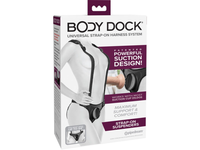 PIPEDREAMS - BODY DOCK STRAP-ON SUSPENDERS