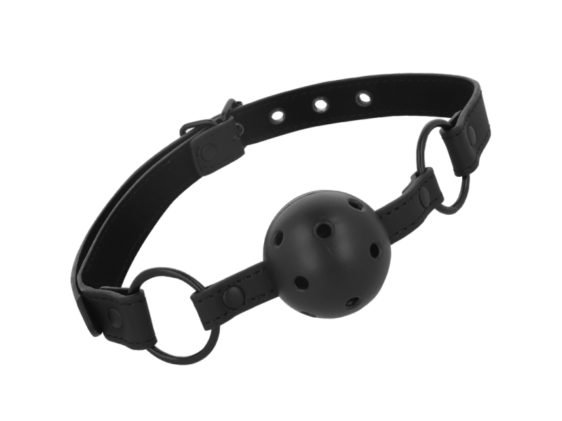 INTENSE - FETISH VEGAN LEATHER BALL GAG