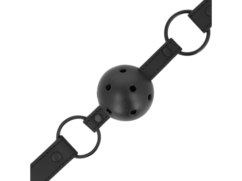 INTENSE - FETISH VEGAN LEATHER BALL GAG