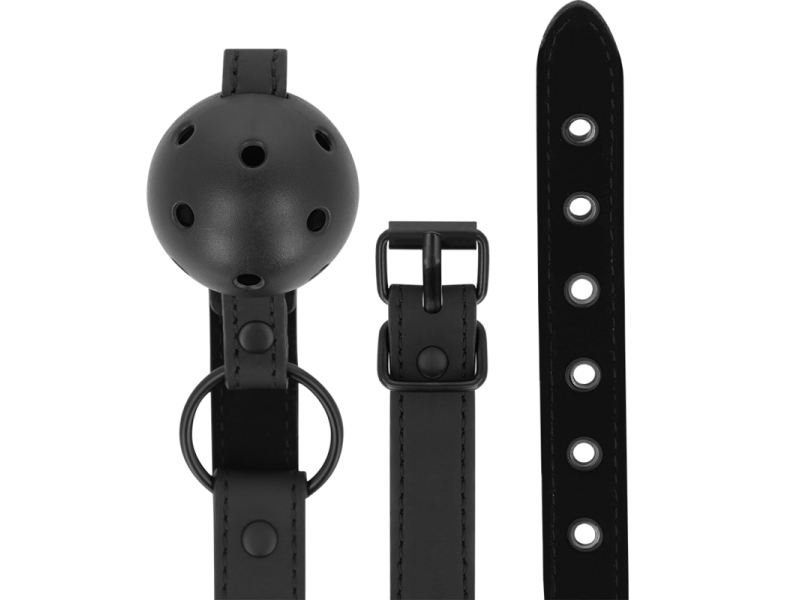 INTENSE - FETISH VEGAN LEATHER BALL GAG