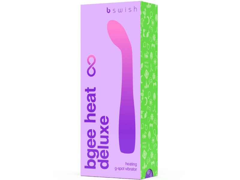 B SWISH - BGEE HEAT INFINITE DELUXE RECHARGEABLE VIBRATOR LAVENDER SILICONE