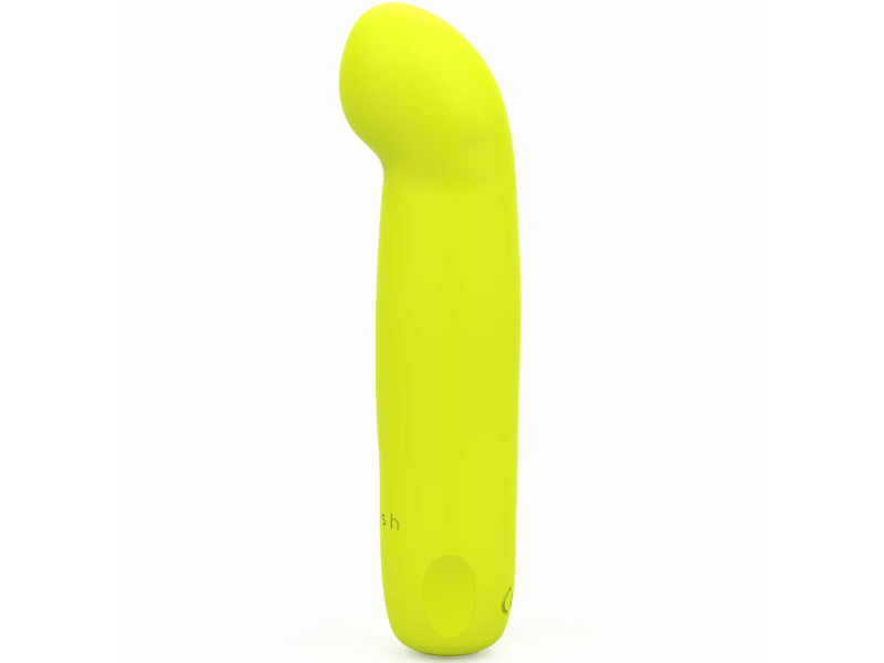 B SWISH - BCUTE CURVE INFINITE CLASSIC LIMITED EDITION RECHARGEABLE SILICONE VIBRATOR YELLOW