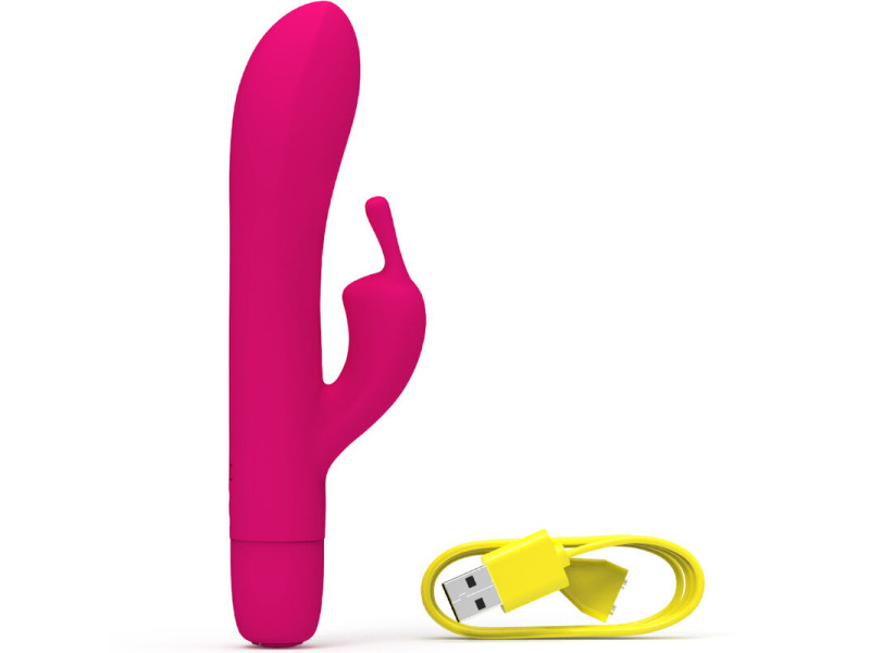 B SWISH - BWILD BUNNY INFINITE CLASSIC RECHARGEABLE VIBRATOR PINK SILICONE