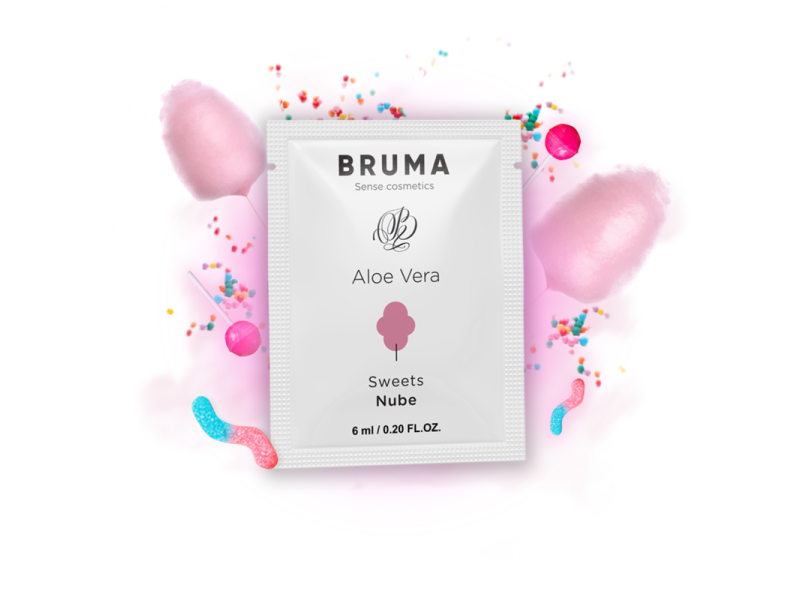 BRUMA - ALOE VERA SLIDING GEL SWEETS FLAVOR 6 ML