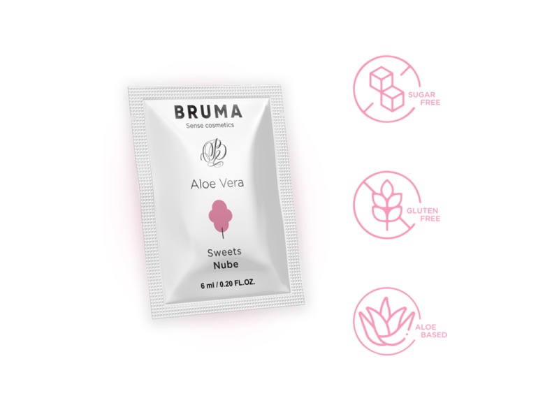 BRUMA - ALOE VERA SLIDING GEL SWEETS FLAVOR 6 ML