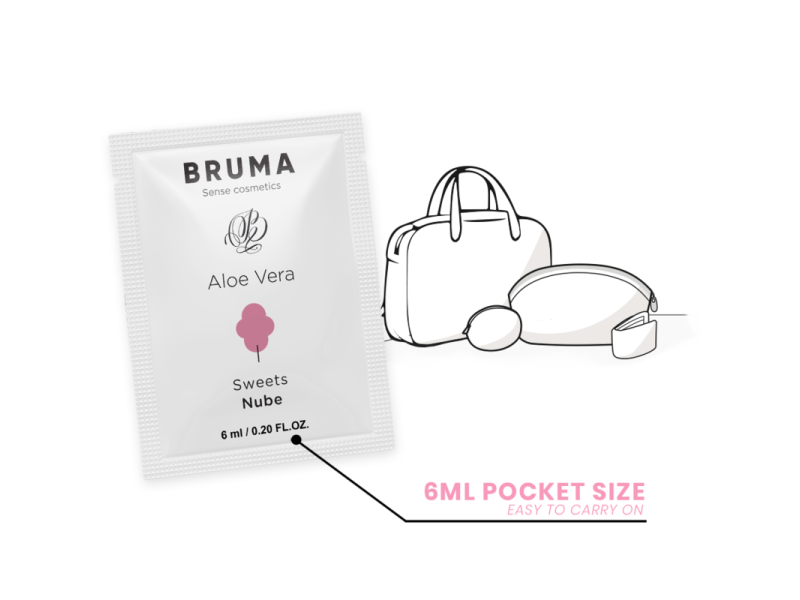 BRUMA - ALOE VERA SLIDING GEL SWEETS FLAVOR 6 ML