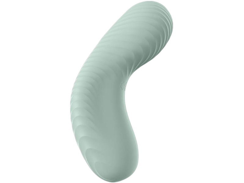 FUN FACTORY - LAYA III RECHARGEABLE LAY-ON VIBRATOR SAGE GREEN