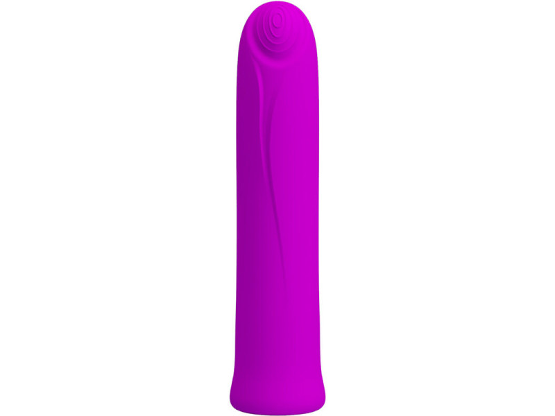 PRETTY LOVE - CURTIS MINI SUPER POWER VIBRATOR 12 VIOLET SILICONE VIBRATIONS