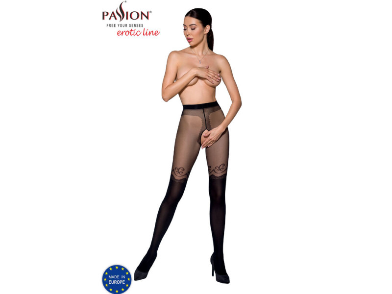 PASSION - TIOPEN 012 BLACK TIGHTS 1/2 20/40 DEN