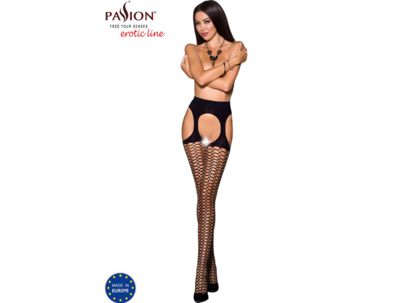 PASSION - TIOPEN 004 BLACK TIGHTS 3/4 40 DEN