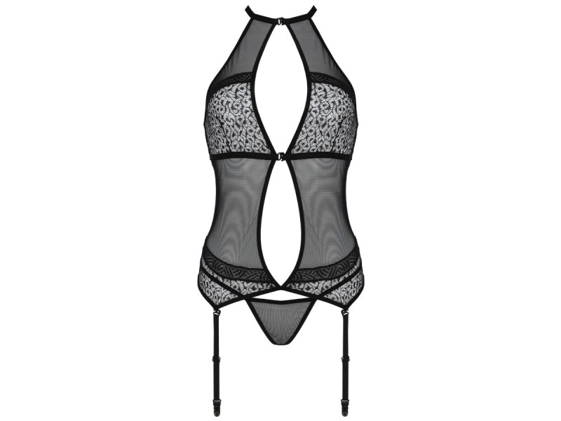 PASSION - SATARA CORSET EROTIC LINE BLACK S/M